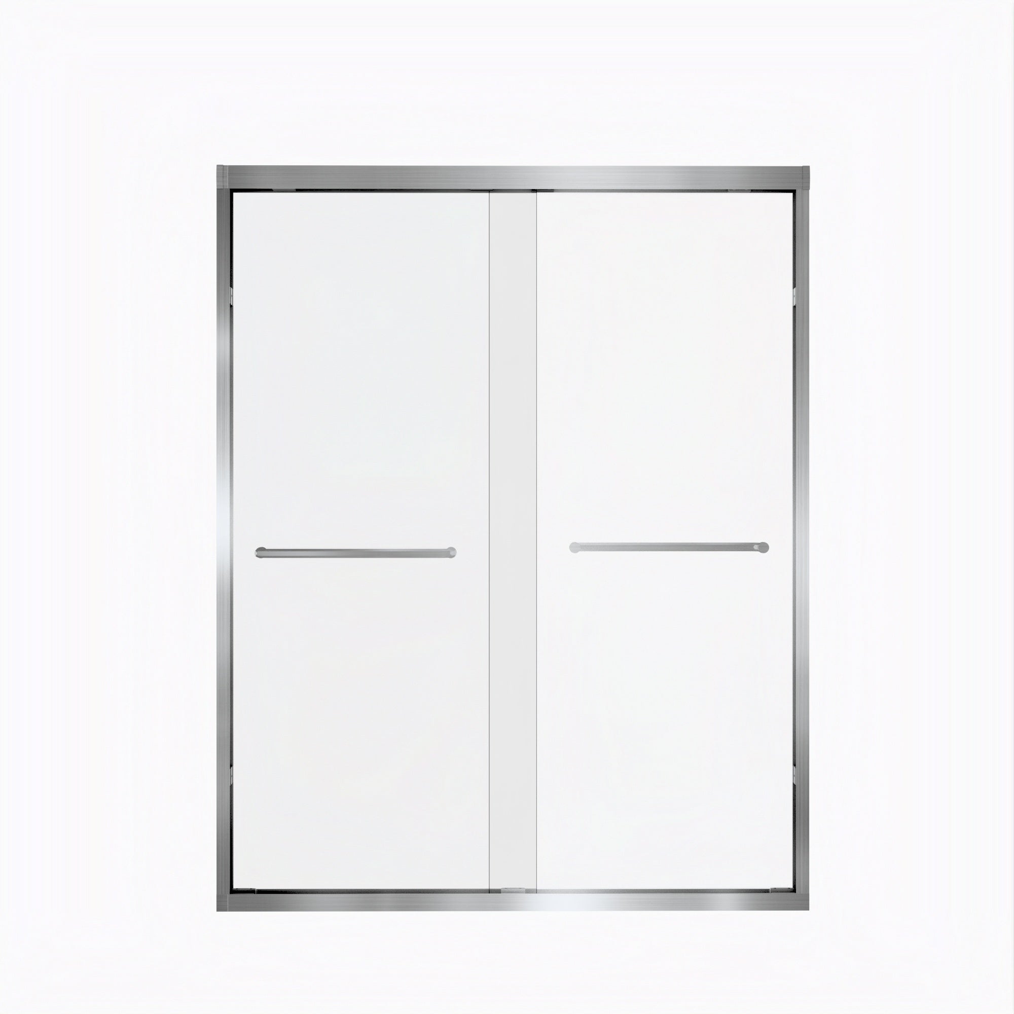 Tempered Glass Double Sliding Shower Door