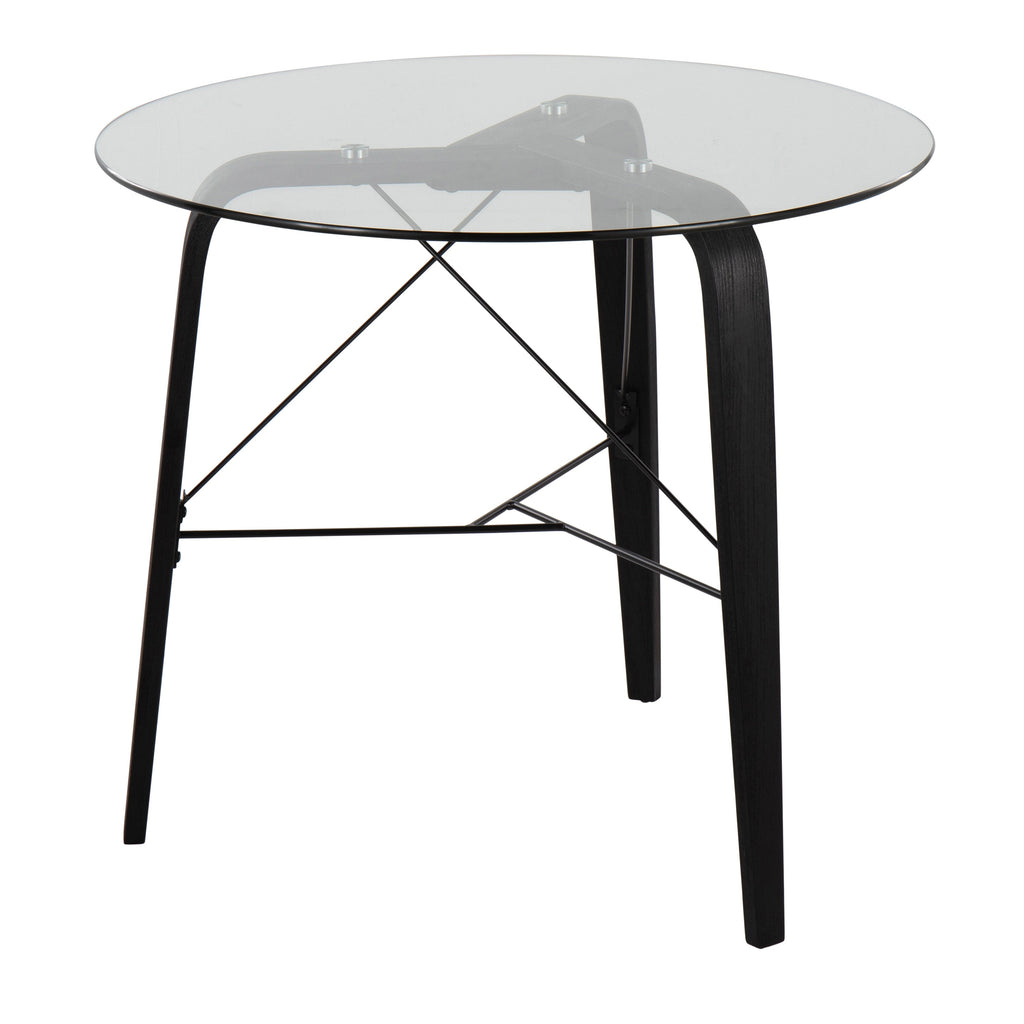 Mid-Century Modern Round Dinette Table