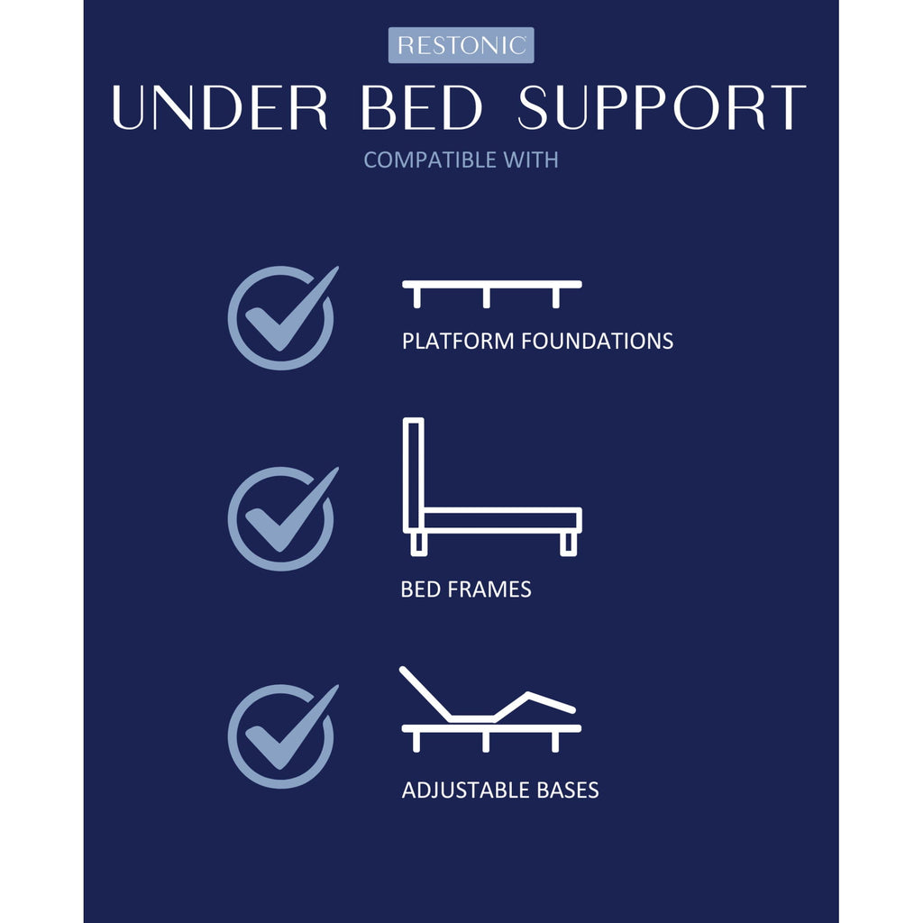 Comfort Care - Hybrid Restful Nights Plush Mattress With 12 Piece Comfort Bedding Pack