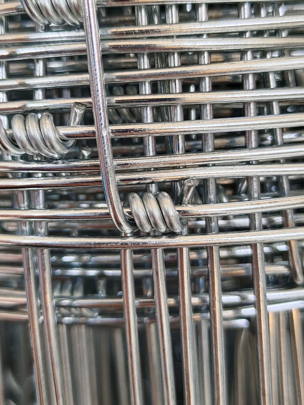 Heavy Zinc Coated Wire Fencing for Cattle with Easy Installation - Silver