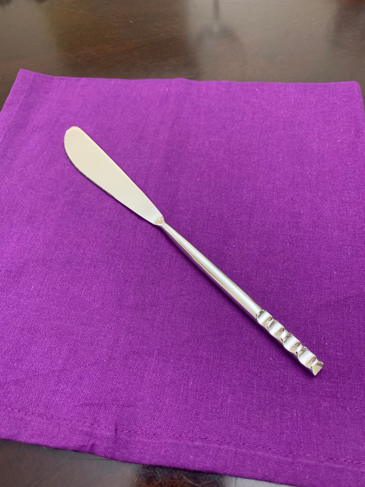Vibhsa Modern Stainless Steel 5-Piece Flatware Place Setting, Service for 1