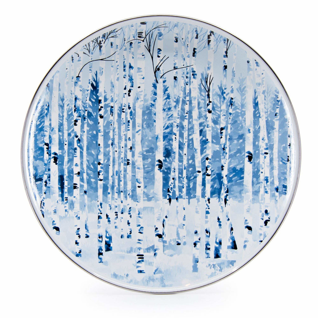 Golden Rabbit Enamelware 10.5" Dinner Plates , Set of 4