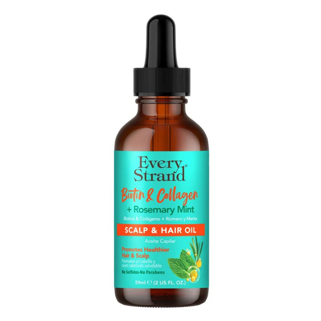 Every Strand Biotin & Collagen Scalp & Hair Oil Treatment (2 oz)