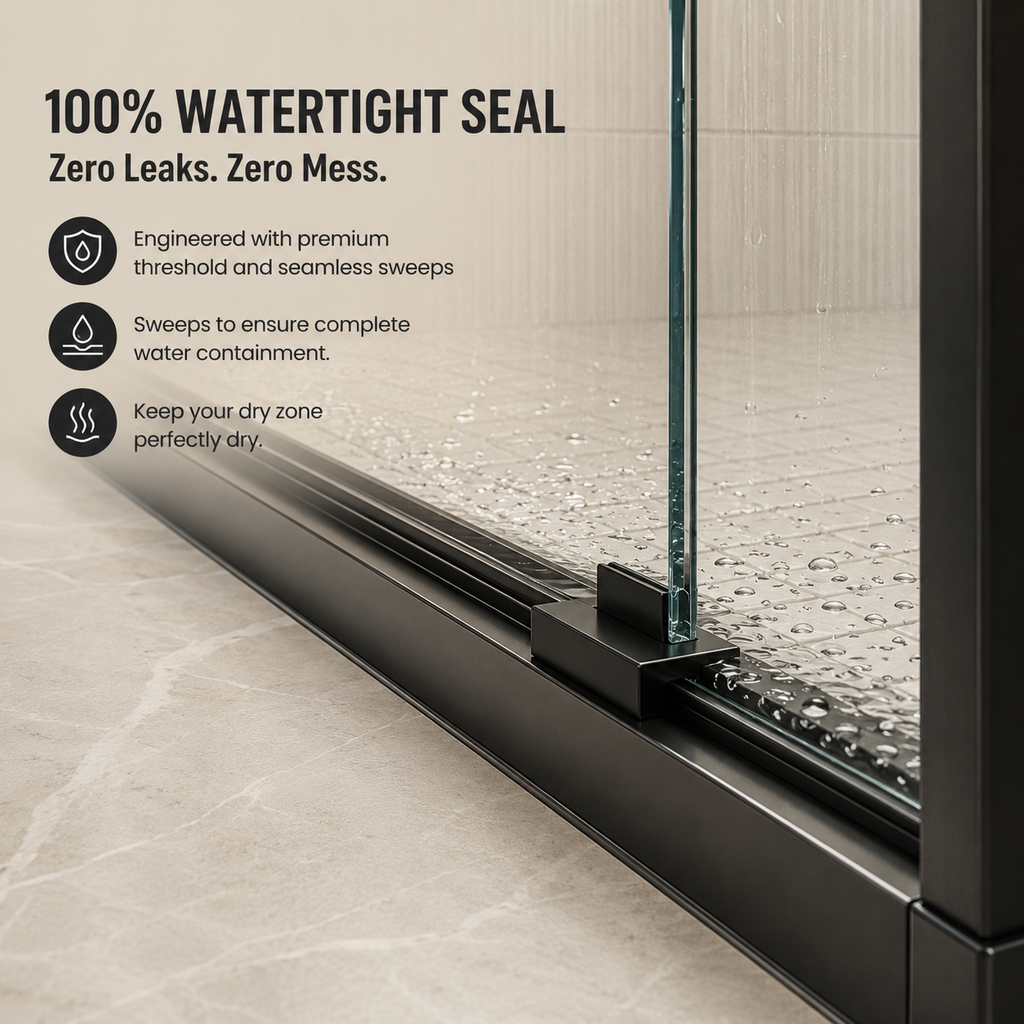 Framed Double Sliding Shower Door