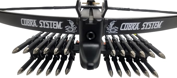 Southland Archery Supply Pistol Crossbow Quiver 3D Printed for 12 Bolts Holder Weaver Mounting Kit
