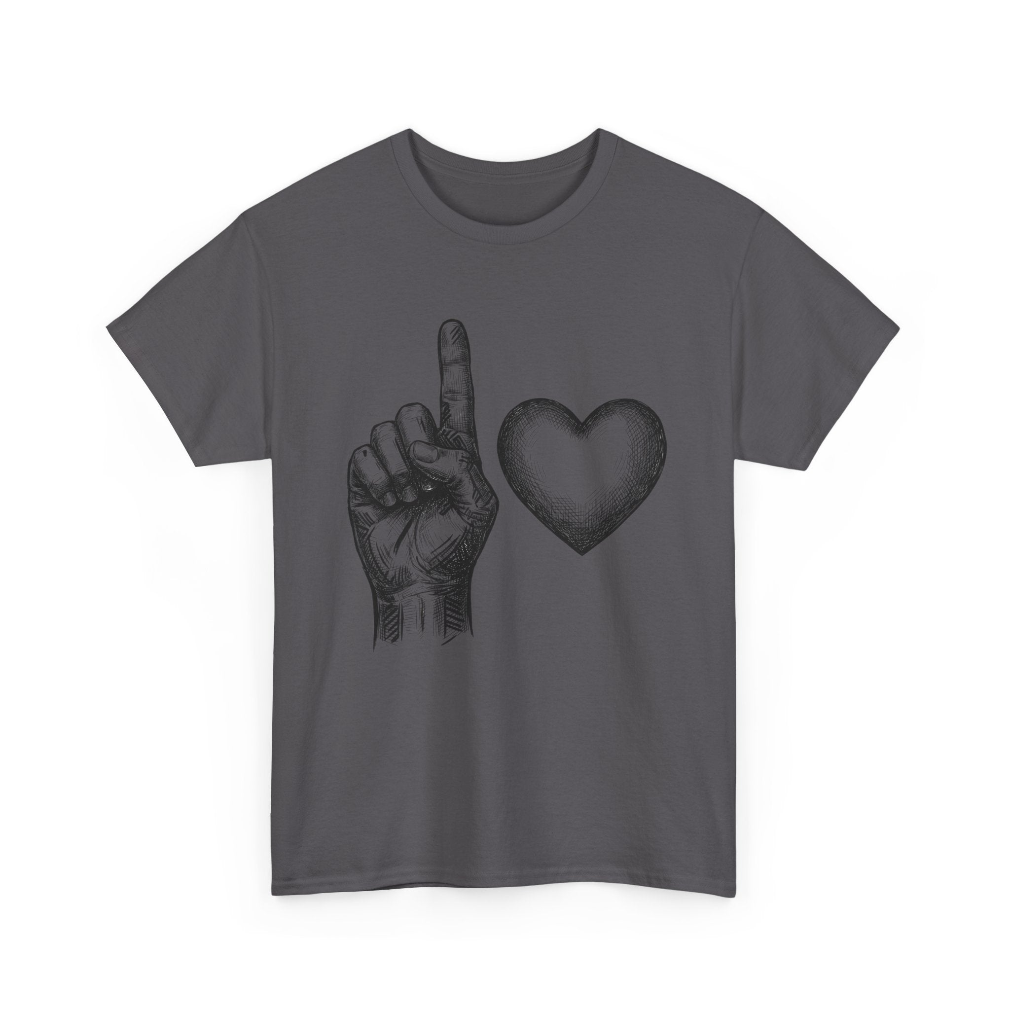 "1 love" Graphic T-Shirt