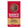 Eight O'Clock Coffee Caramel Macchiato Ground Coffee, Medium Roast, 11 Ounce (Pack of 1) - Caramel, Creamy, Smooth