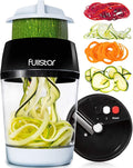Fullstar Mandoline Slicer Spiralizer & Vegetable Slicer, Zucchini Noodle Maker, Onion & Food Chopper, Veggie Spiral Cutter & Grater (4 in 1)