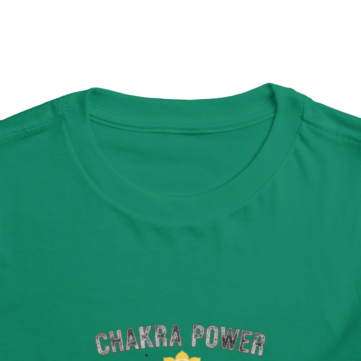Chakra Power Toddler Tee — Colorful Kids Chakra Energy Shirt