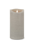 Cozy Grey LED Wax Candle with Handy Remote
