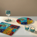 Luxurious and designed Judaica set - Chagall Blue Series