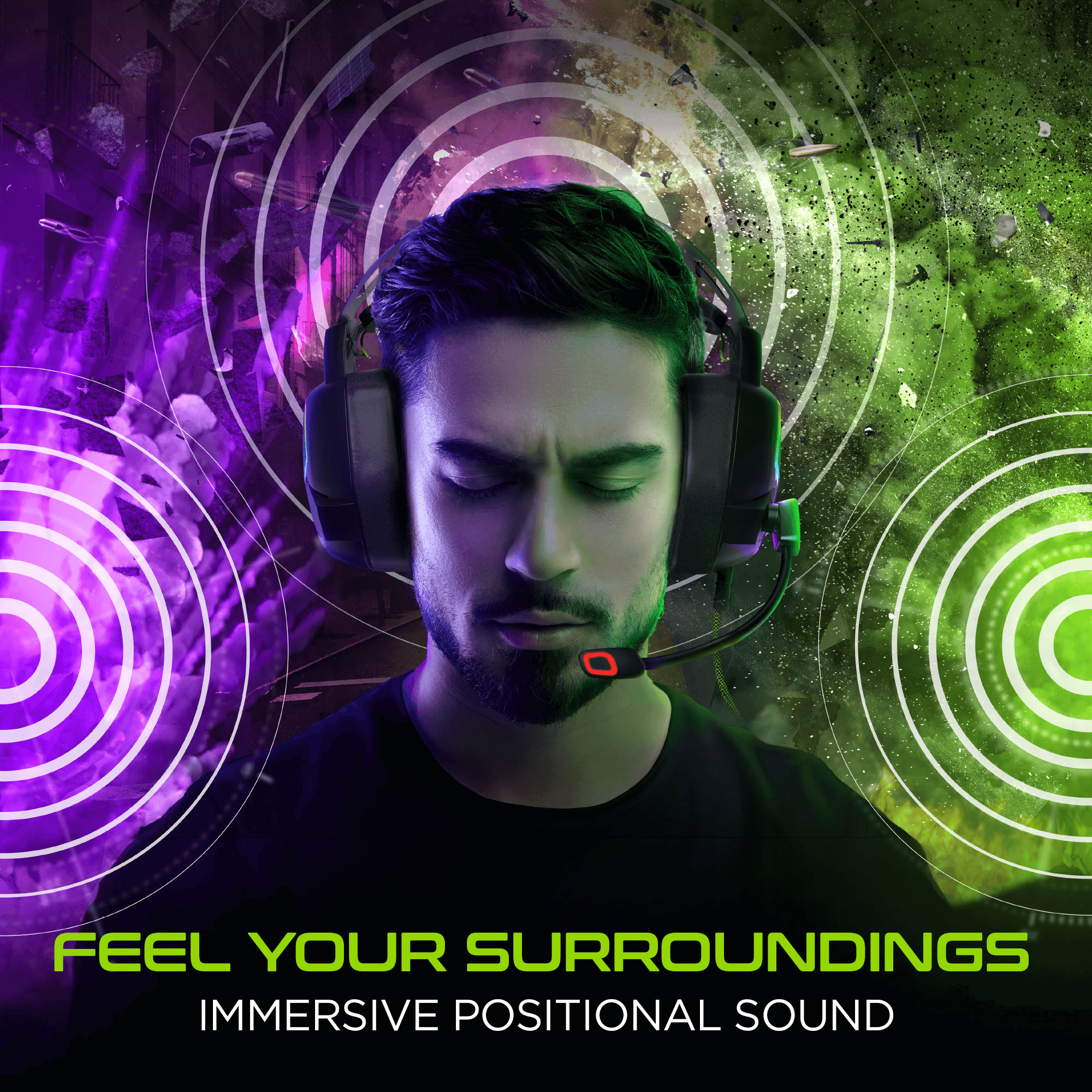 HyperGear SoundRecon Xtreme Pro Multiplatform Gaming Headset