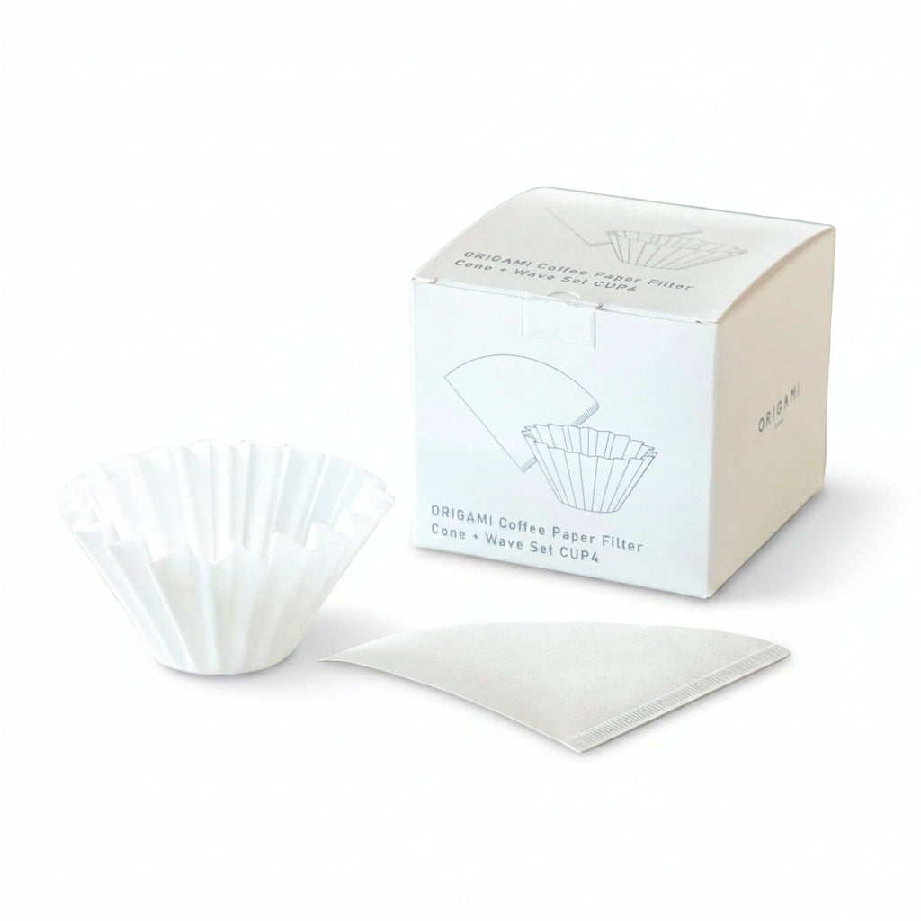 ORIGAMI - Original Cone and Wave Paper Filter Set