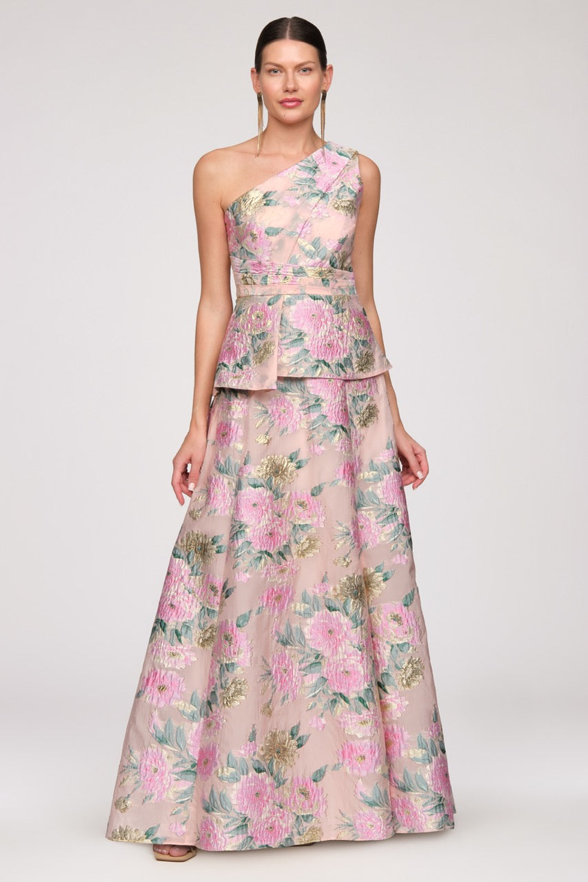 Mia One Shoulder Gown