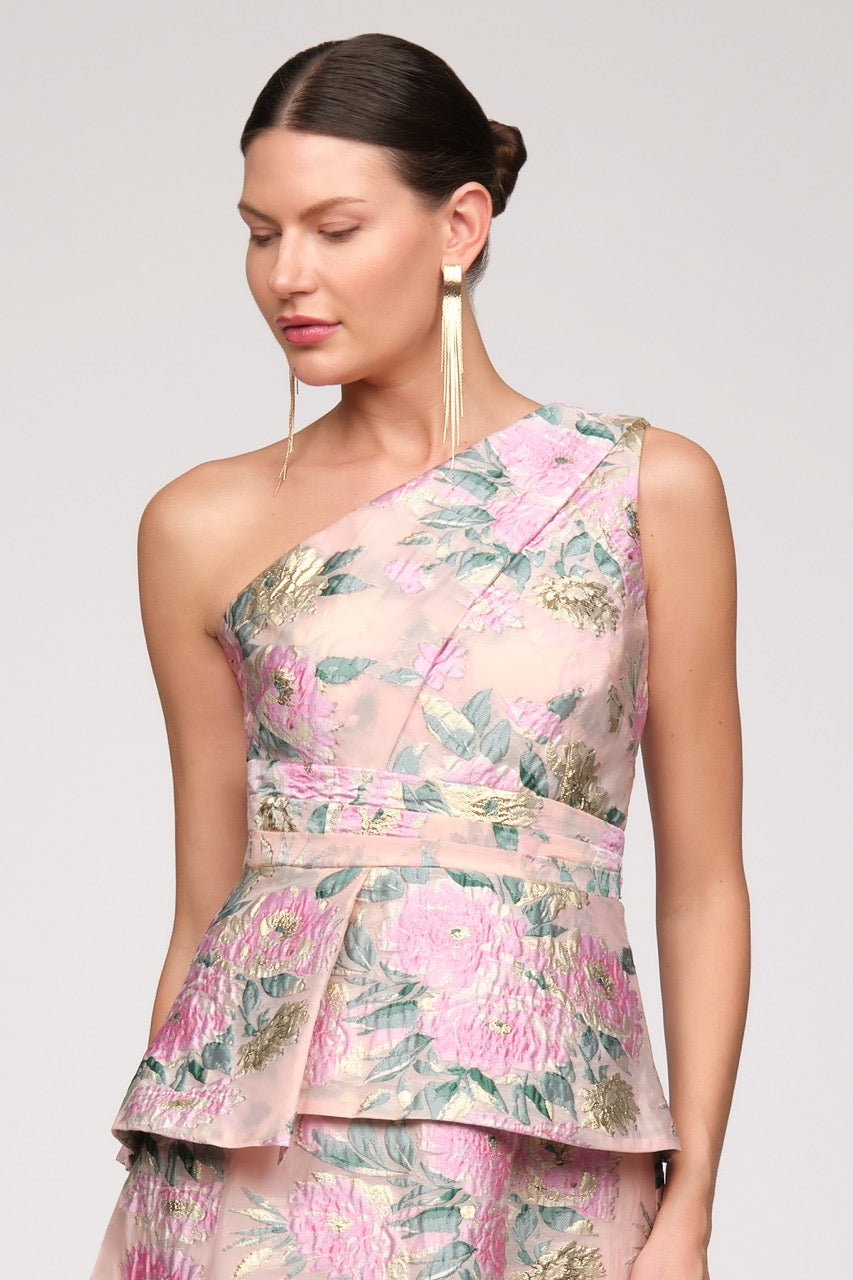 Mia One Shoulder Gown