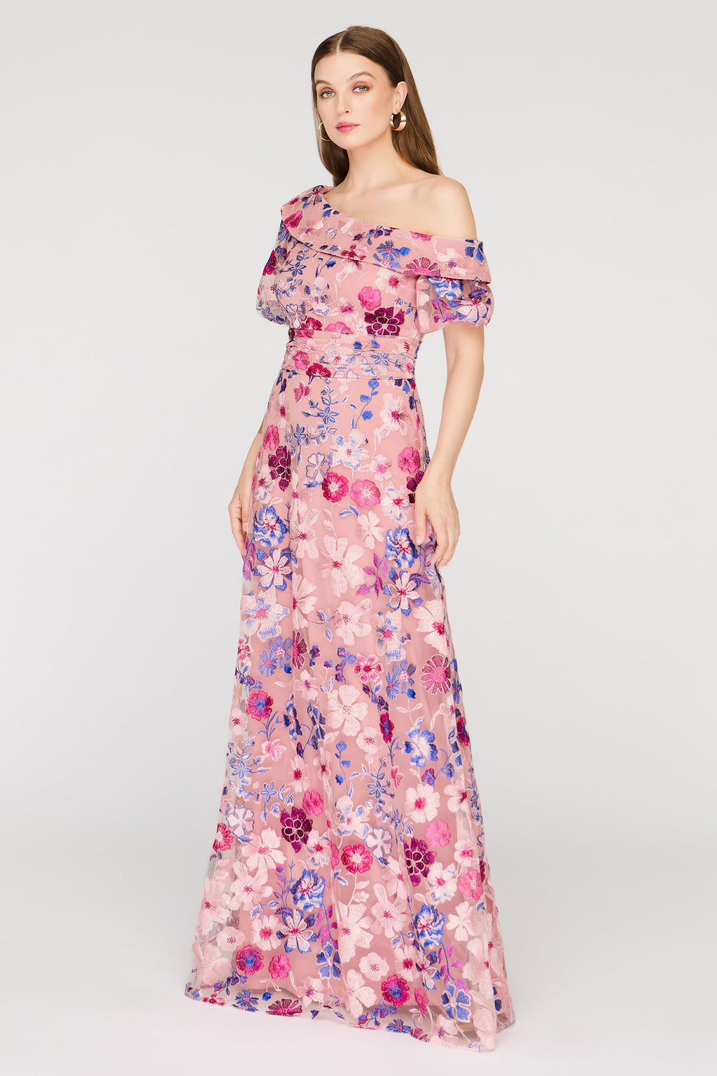 Marigold Floor Length Gown