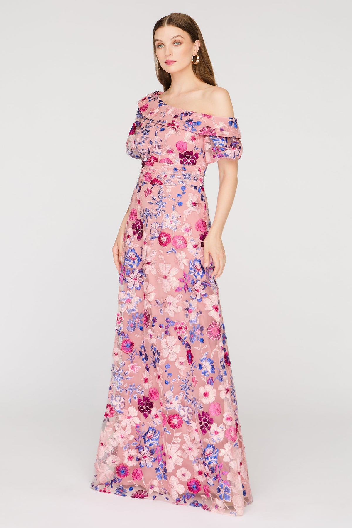 Marigold Floor Length Gown
