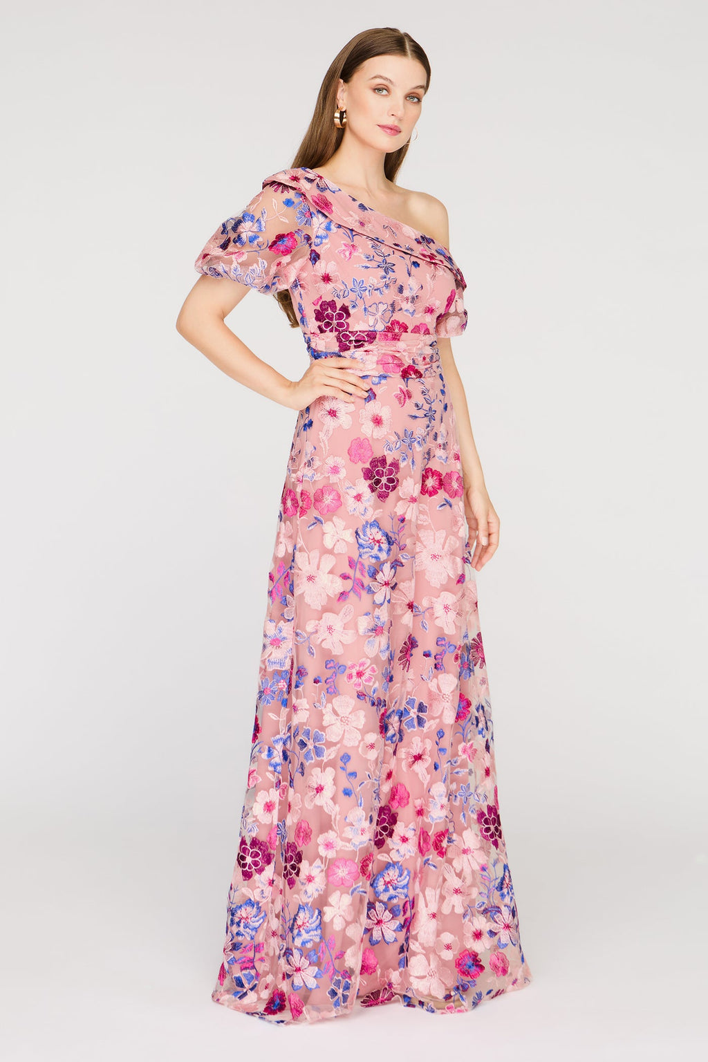 Marigold Floor Length Gown