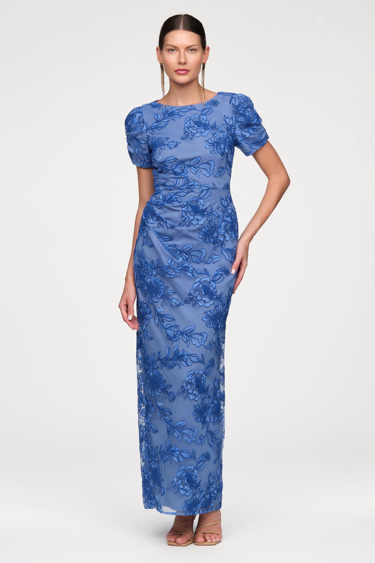 Oriana Short Sleeve Gown