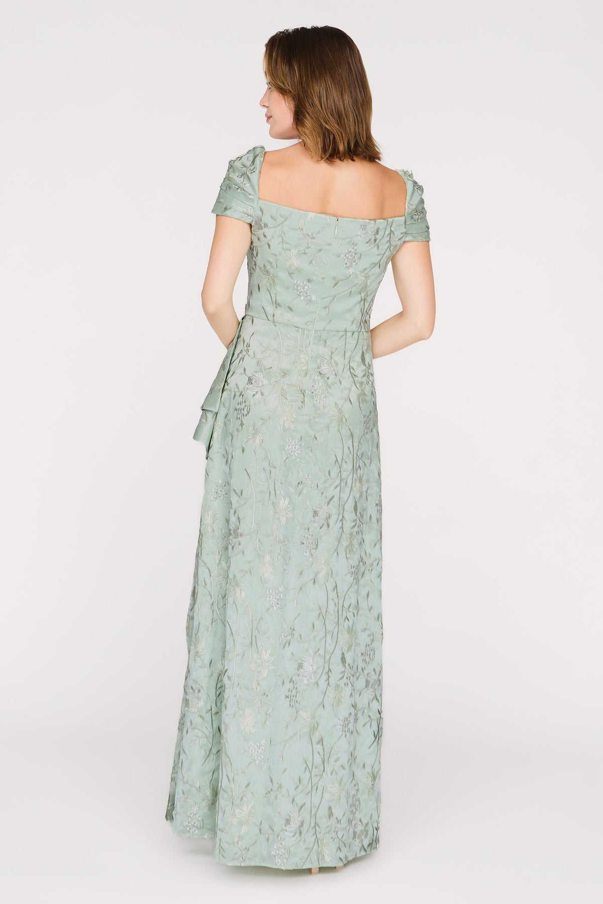 Blossom Cascade Detail Gown