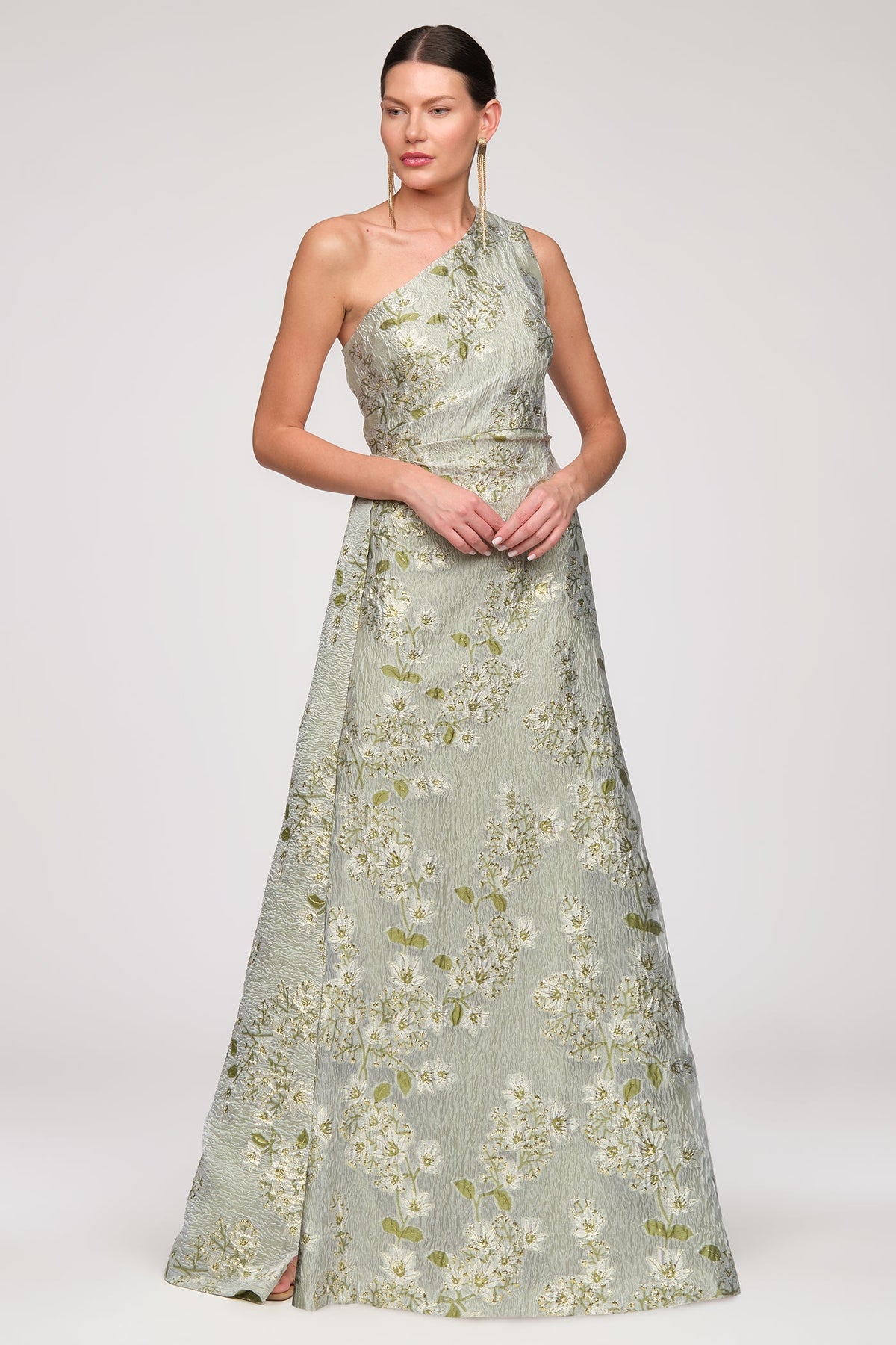 Gretchen One Shoulder Gown