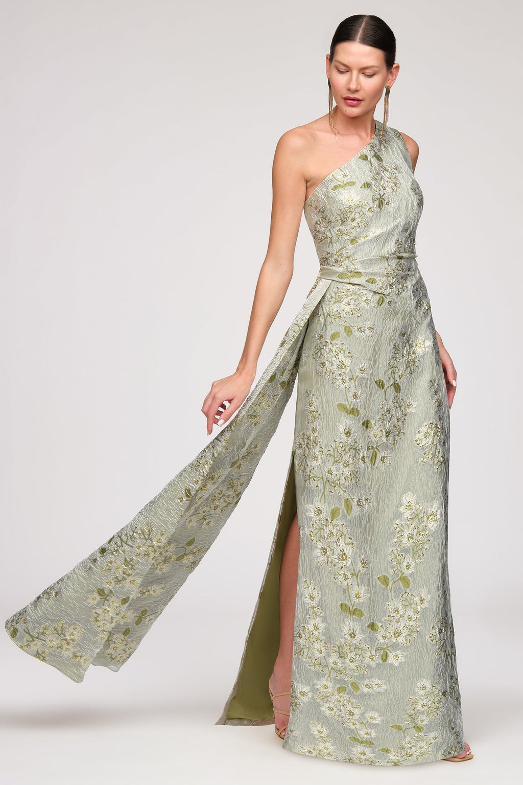 Gretchen One Shoulder Gown