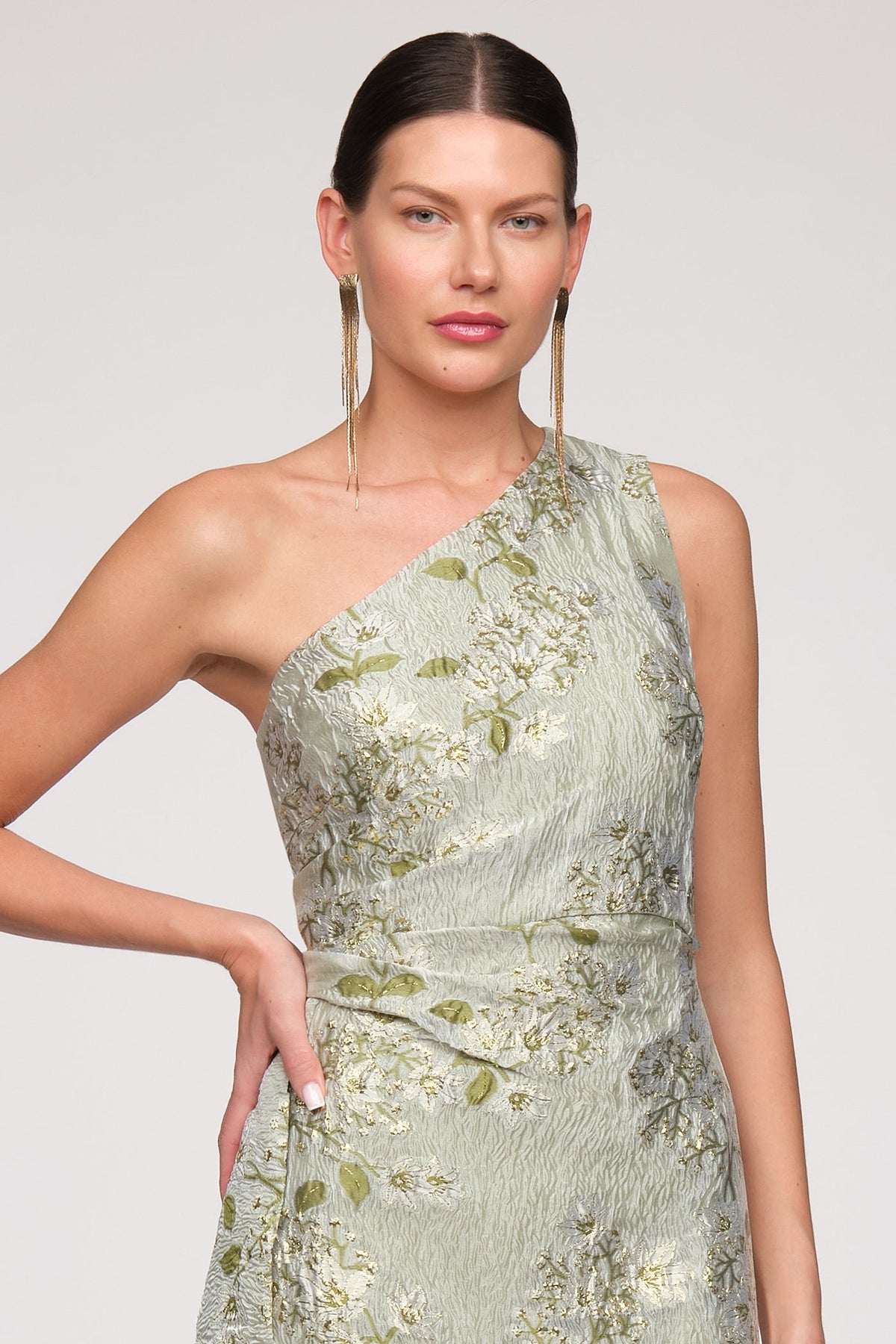 Gretchen One Shoulder Gown