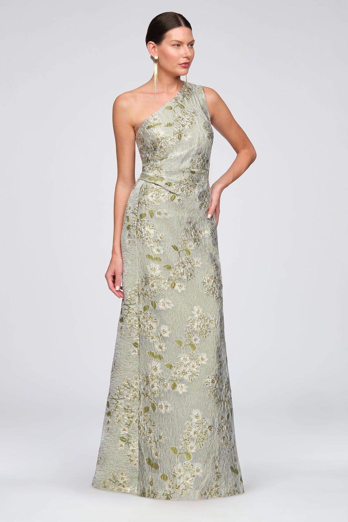 Gretchen One Shoulder Gown