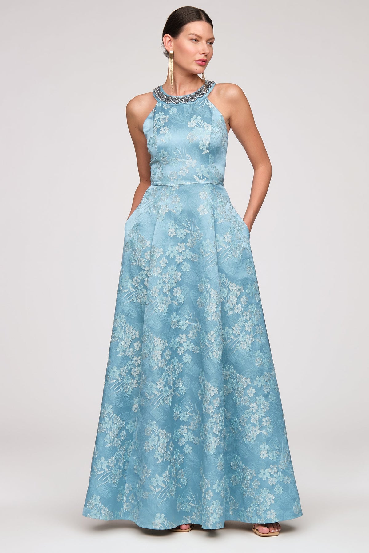 Donatella Halter Gown