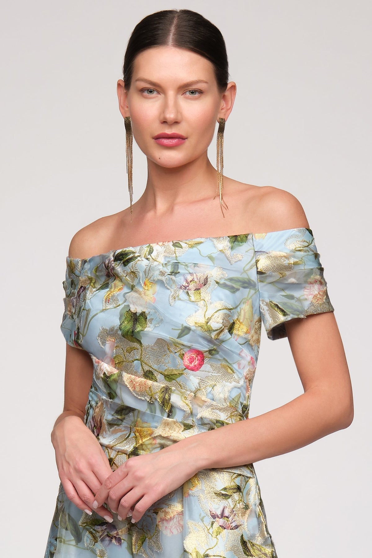 Carissa A Line Gown