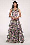 Madge V Neckline Gown