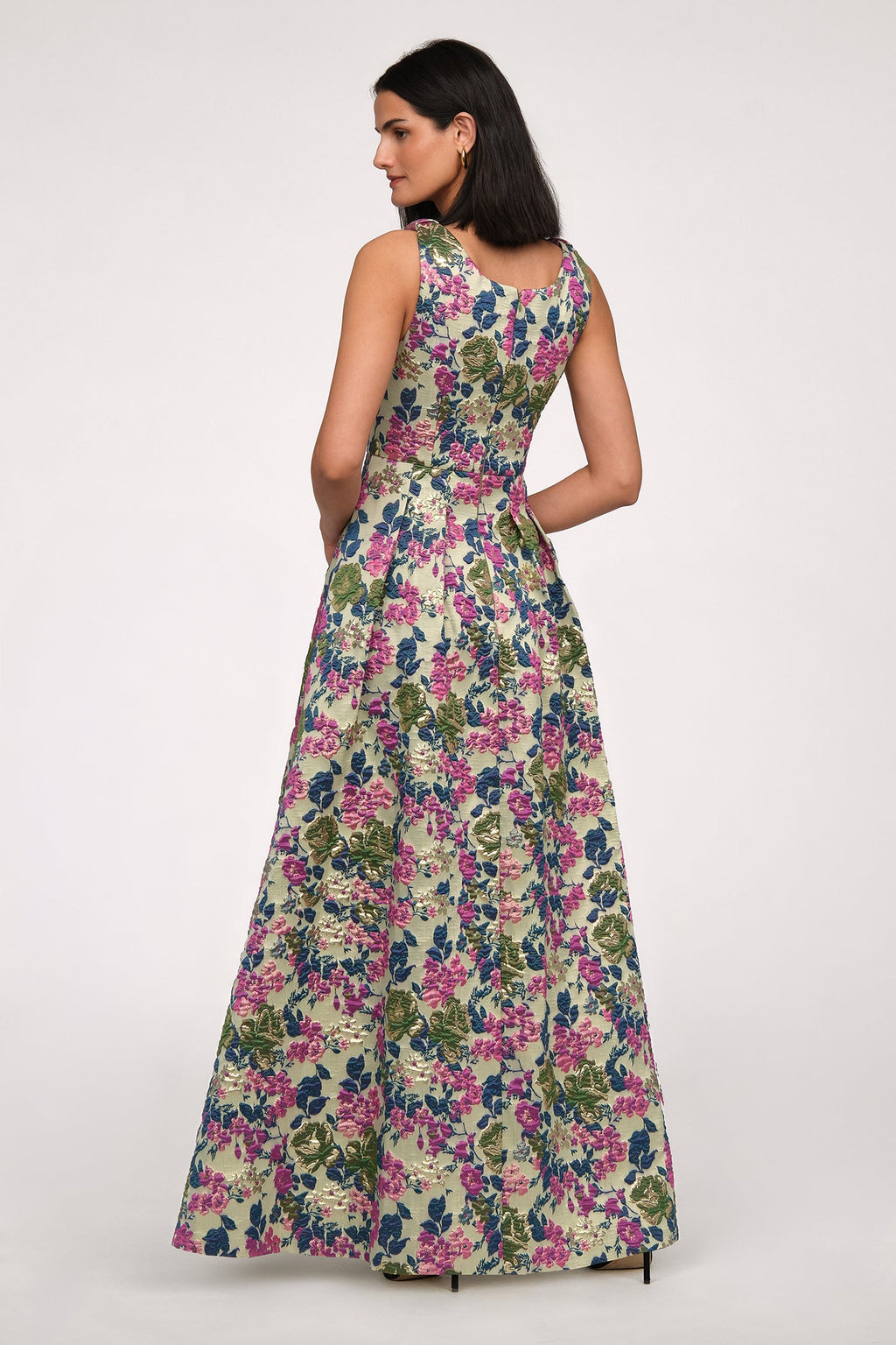 Madge V Neckline Gown