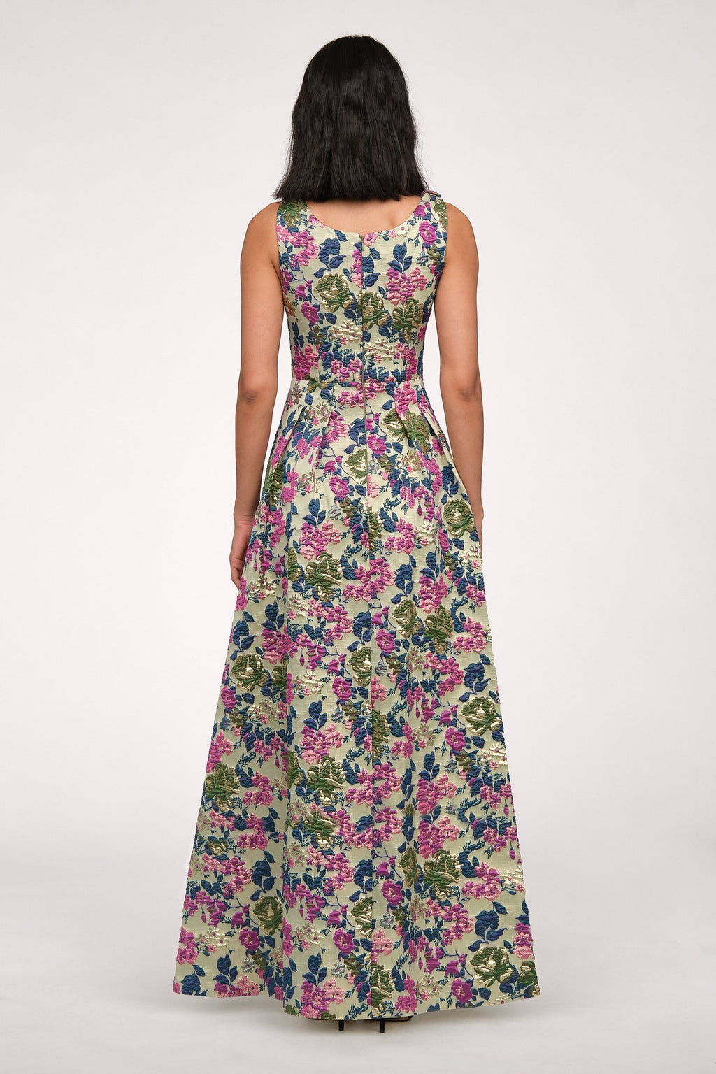 Madge V Neckline Gown
