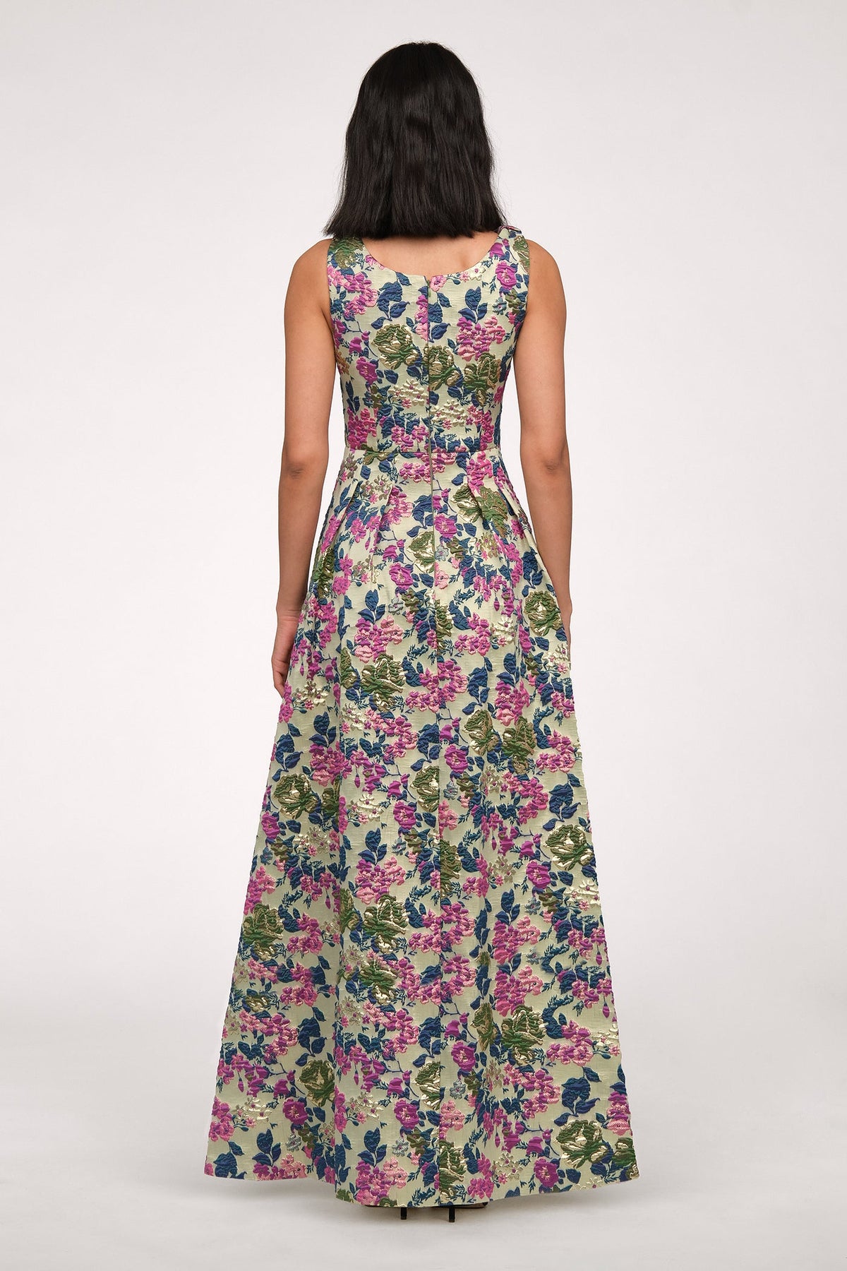 Madge V Neckline Gown