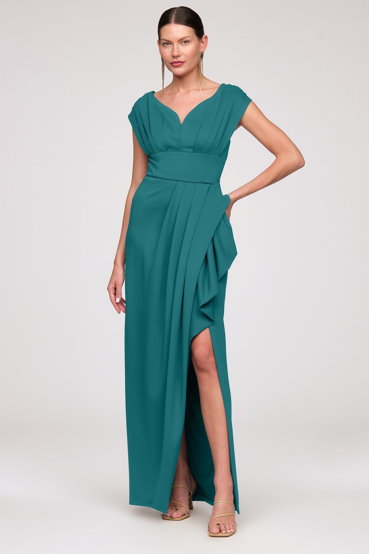 Anissa Column Gown