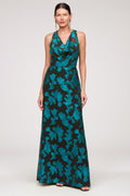 Melba Cowl Neckline Gown