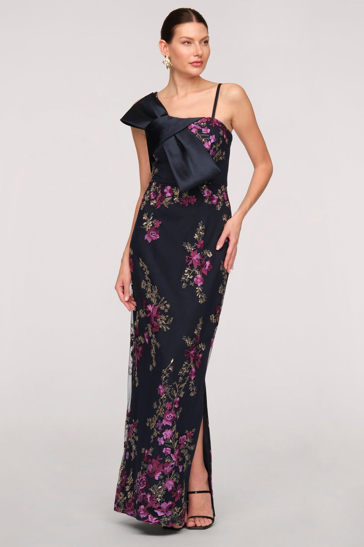 Piper Bow Detail Gown