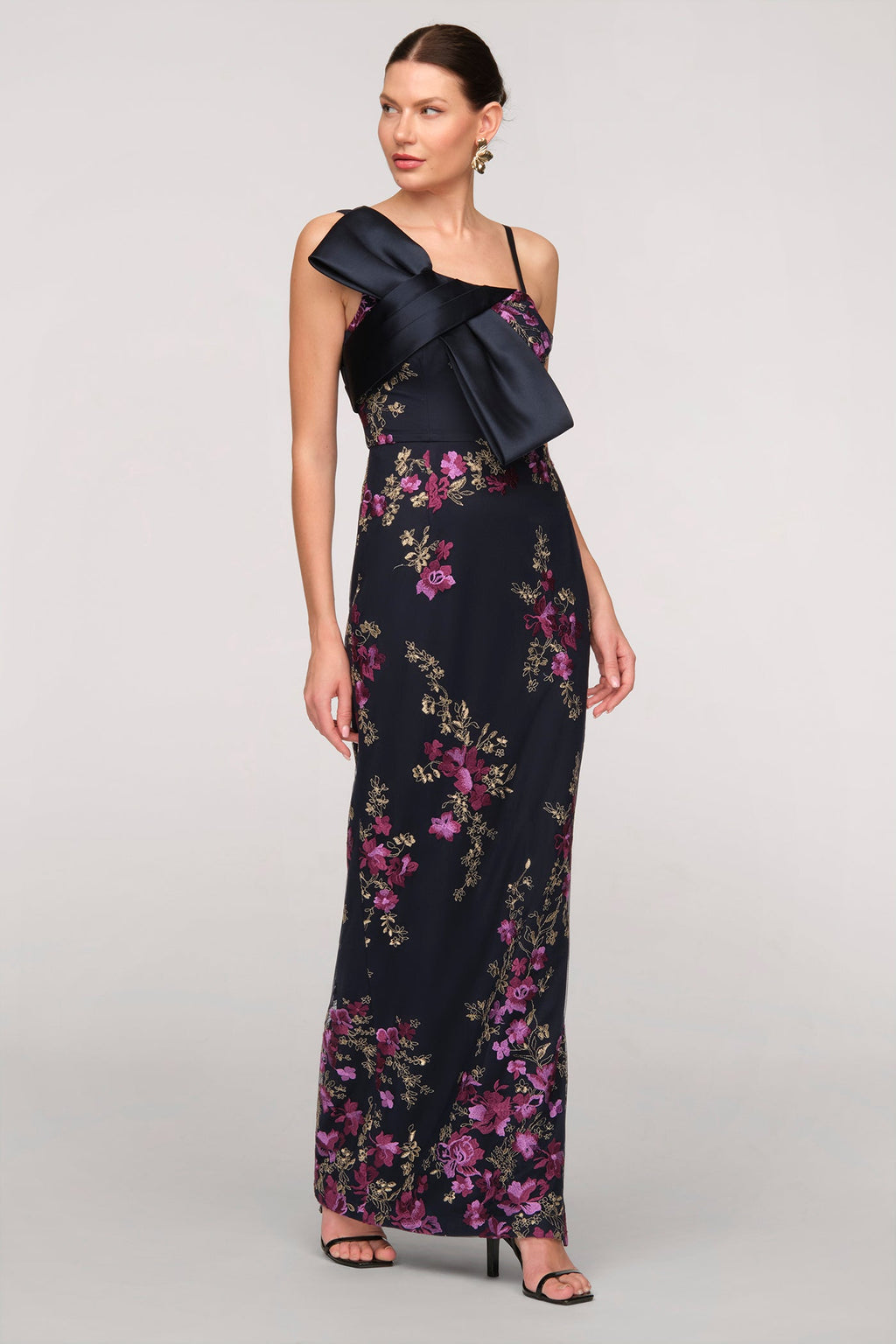 Piper Bow Detail Gown