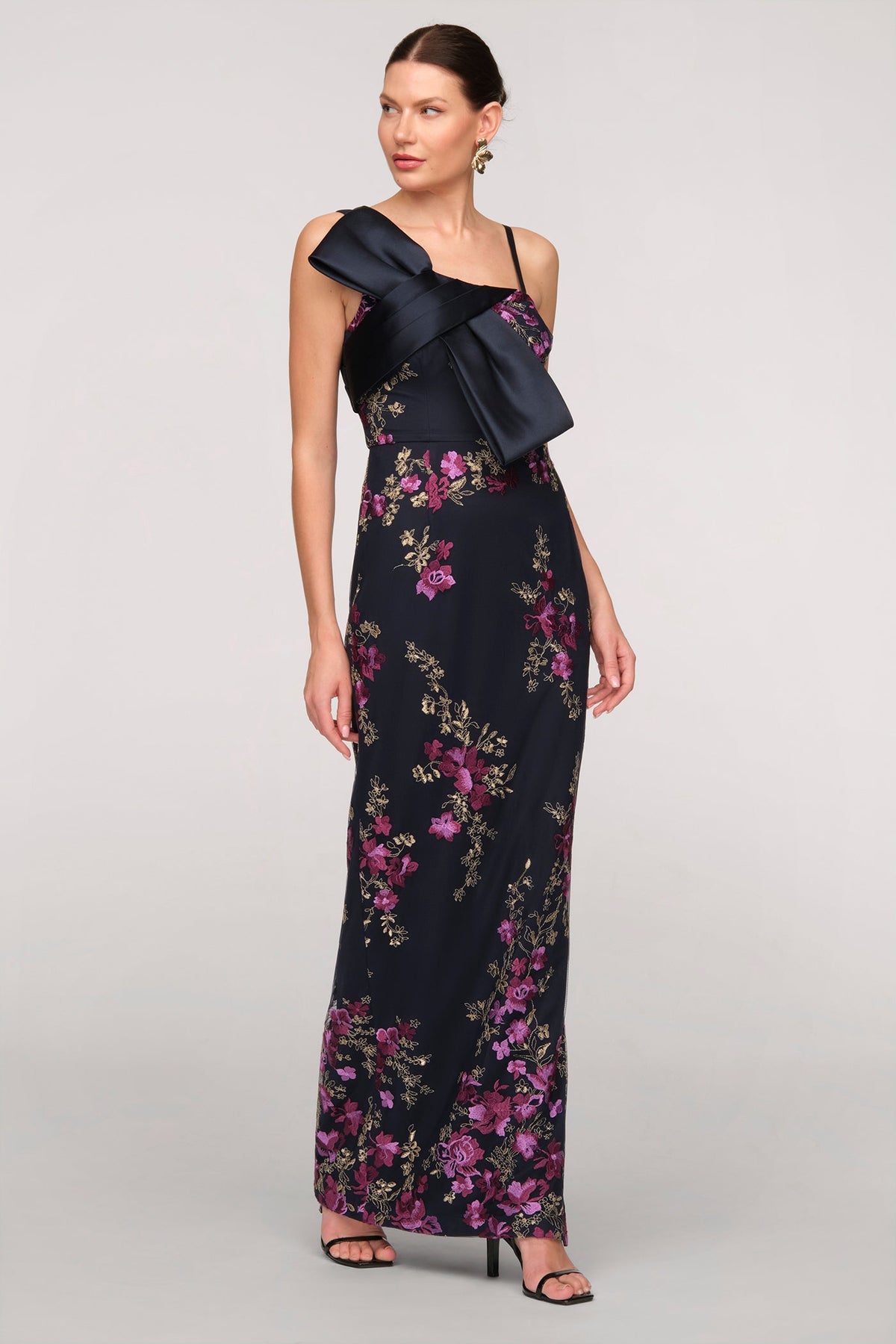 Piper Bow Detail Gown