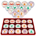 15-Pack Christmas Shower Bombs