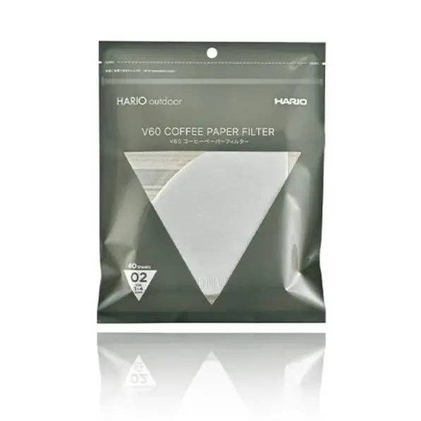 Hario - Outdoor V60 Paper Filter - 02 White