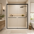 Framed Double Sliding Shower Door
