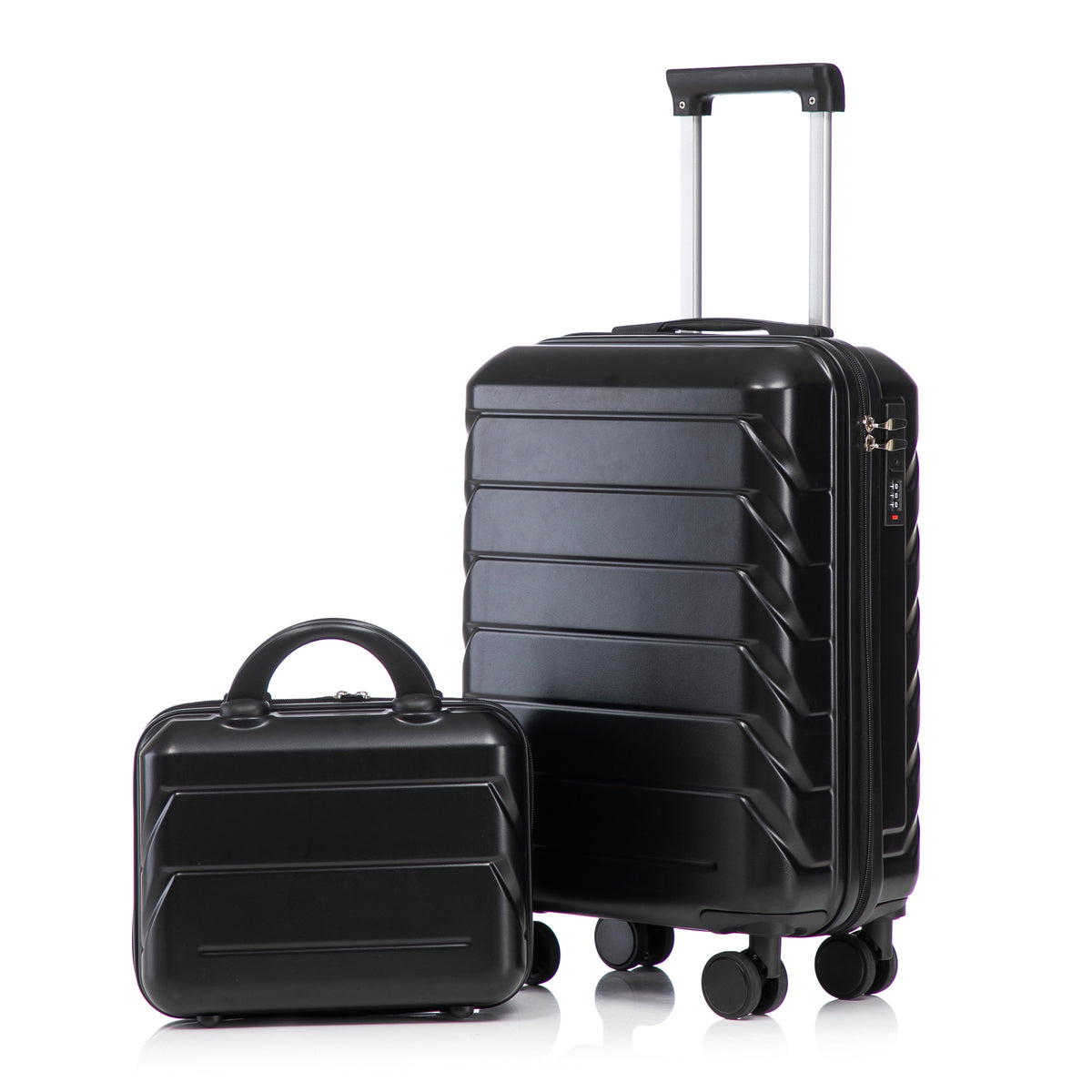 14"/20" 2 Pcs/Set ABS Spinner Wheel Luggage