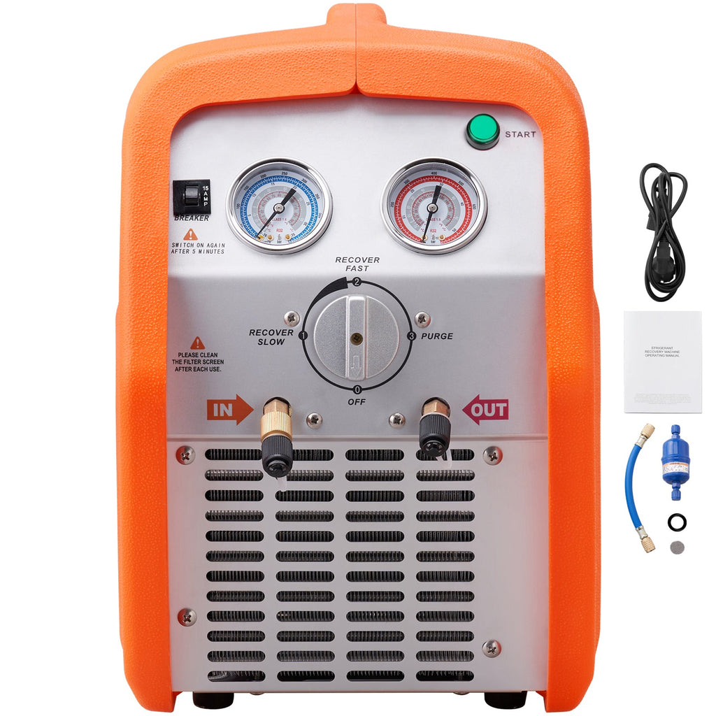 1 HP Refrigerant Recovery Machine