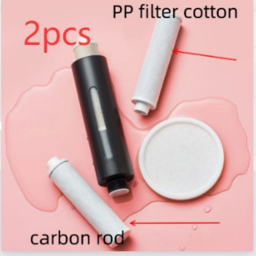 Rain Shower Head Set Filter Pressurized Bath Shower Head Set