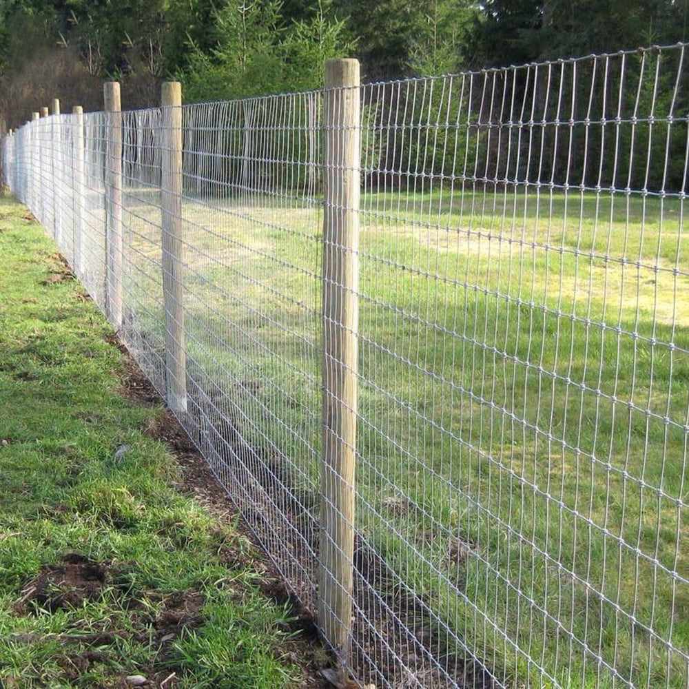 Galvanized 14-Gauge Wire Fencing - 5ft x 328ft Roll