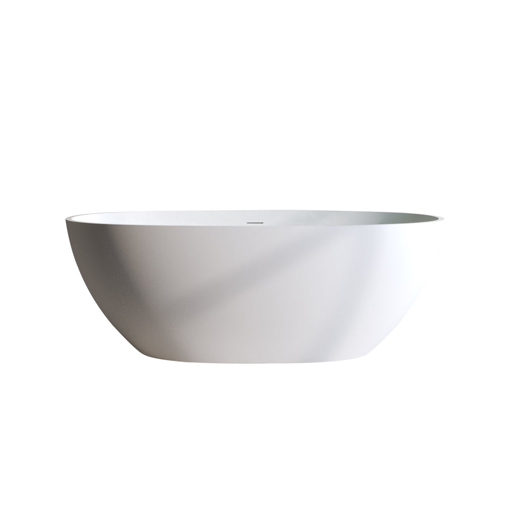 59" Solid Surface Matte Tub