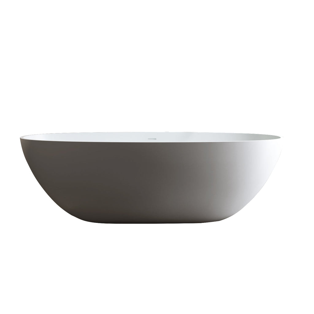 59" Solid Surface Matte Tub