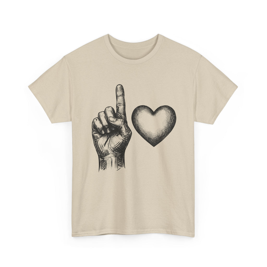 "1 love" Graphic T-Shirt