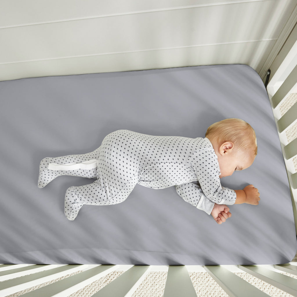 BedGear Hyper-Linen Crib Sheet in Light